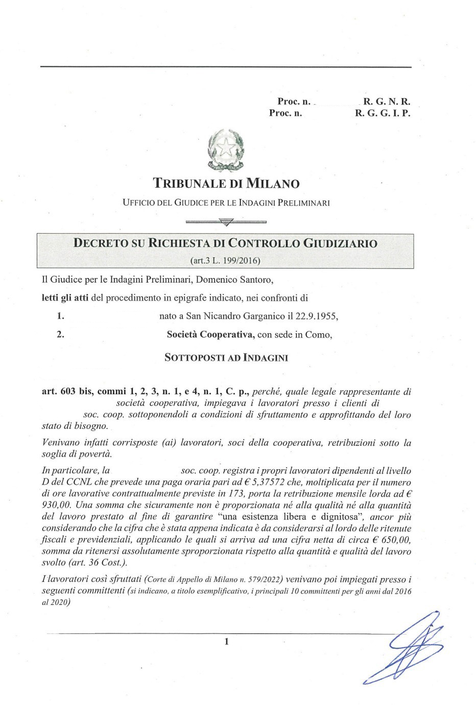Tribunale di Milano C